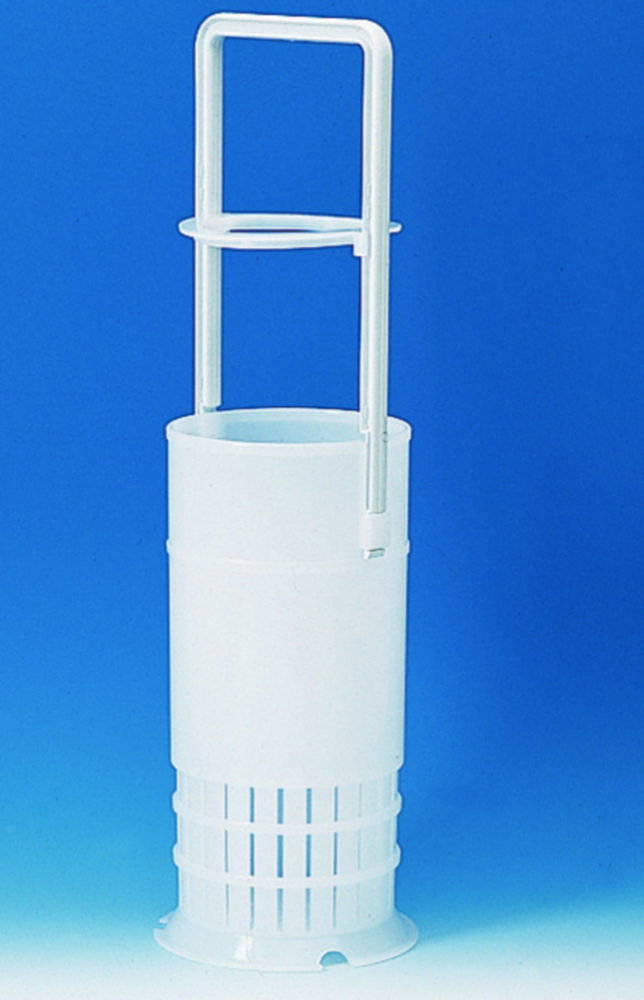 Pipet baskets,PE-HD,for pipettes upto 360 mm 145 x 495 mm high