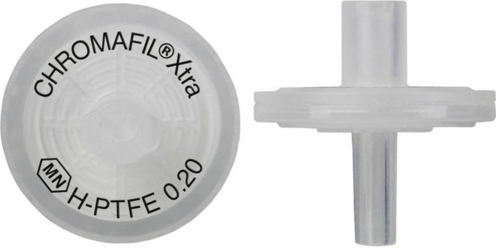 CHROMAFIL Xtra disposable filter H-PTFE-20/13 Hydrophilic polytetrafluoroethylene 0.20 µm, 13 mm colourless PP-case, labelled, pack of 100