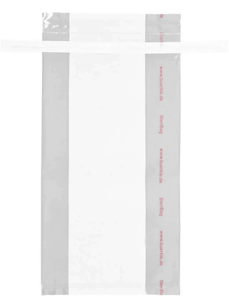 SteriBag sample bags 450 ml, 114x229 mm with write-on panel, sterile, pack of 500