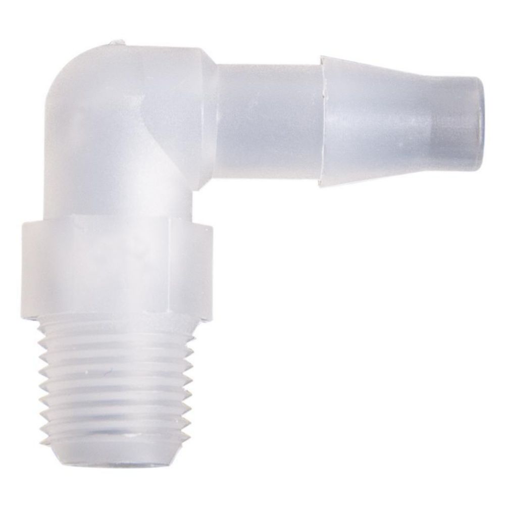 Angle joint (bowed connector) 6.40 - 8mm PP
