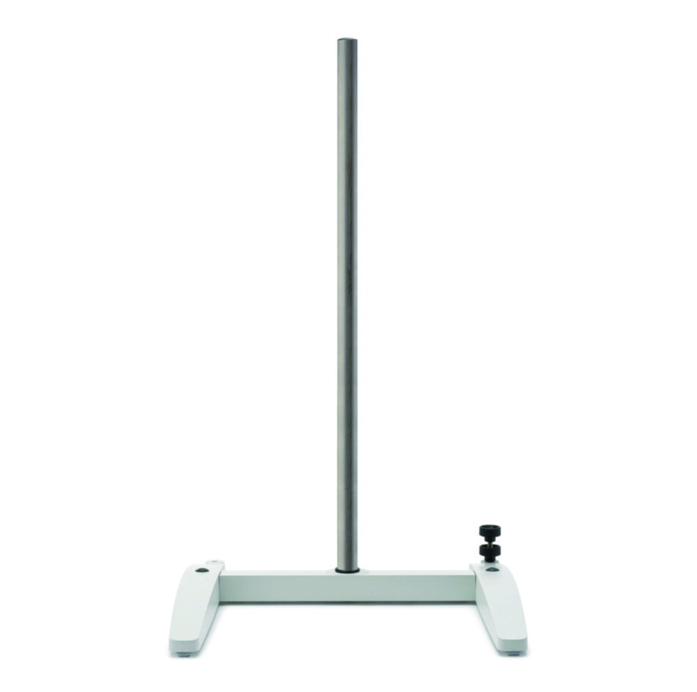 Universal H-stand stand foot 462 x 430 mm rod Ø 28 mm, height 1015 mm