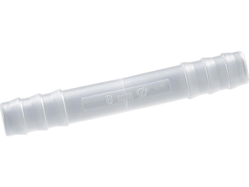 Tubing connectors 7-9 mm pack of 10, PVDF straight