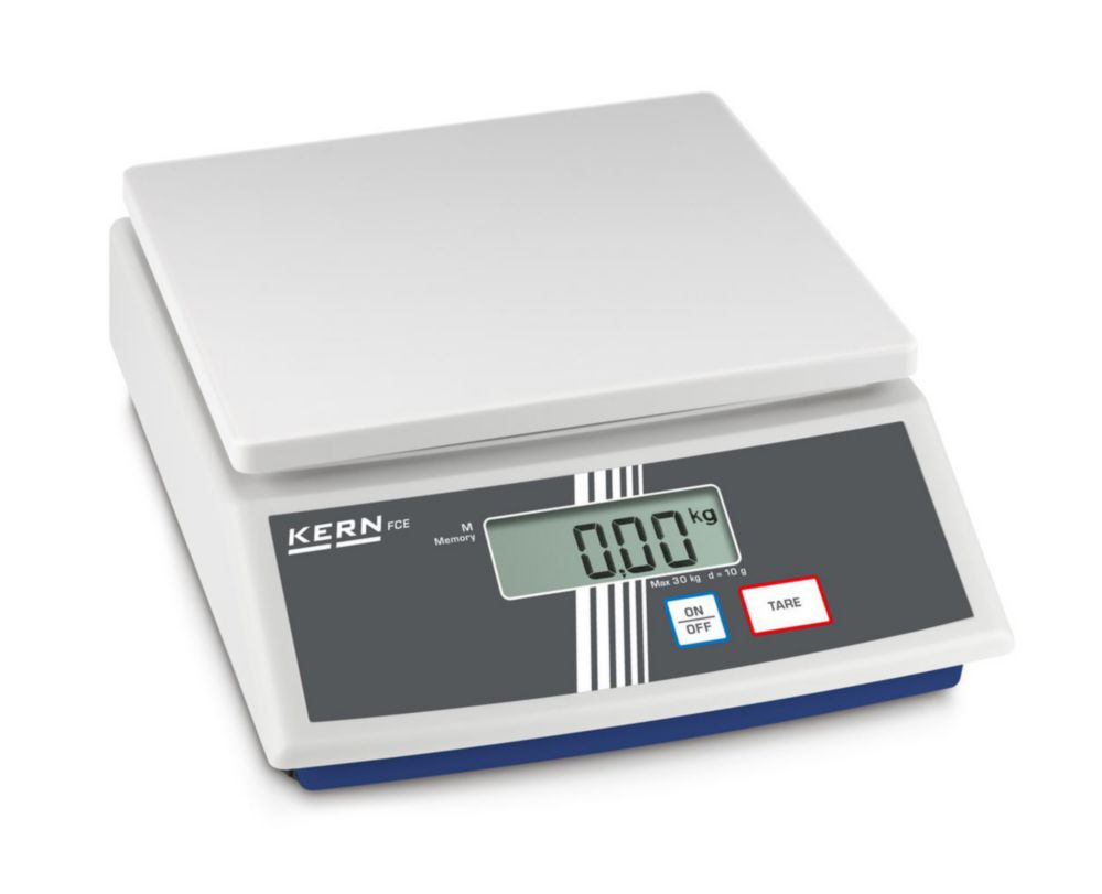Tabel balance FCE 30K10N 30 kg / 10 g weighing plate 252x228 mm