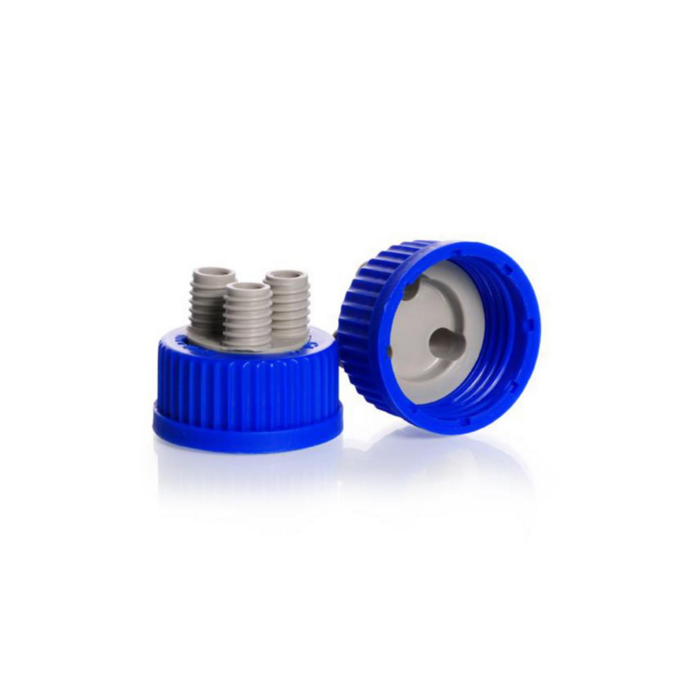 Screw cap GL 45, PP 3 port GL 14