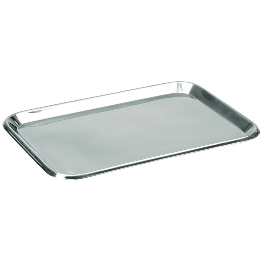 Tray made of stainless steel, V2A 330x230x20mm