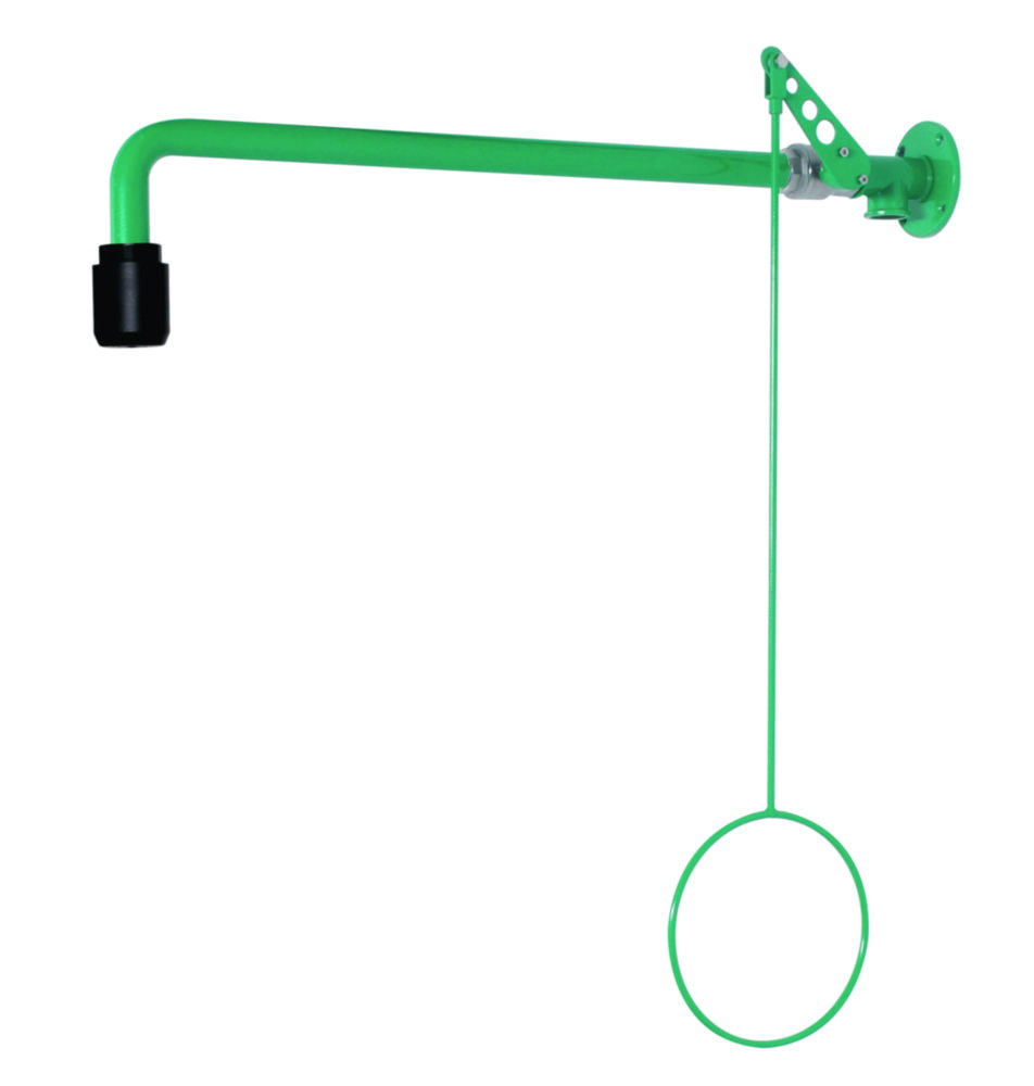 Body shower ClassicLine on finery, wall flange length 625 mm, special showering head