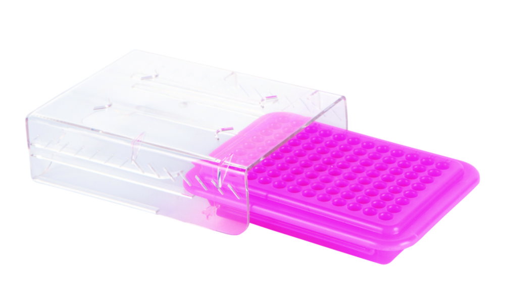 PCR® Cooler, pink/purple 96 well, pack of 2