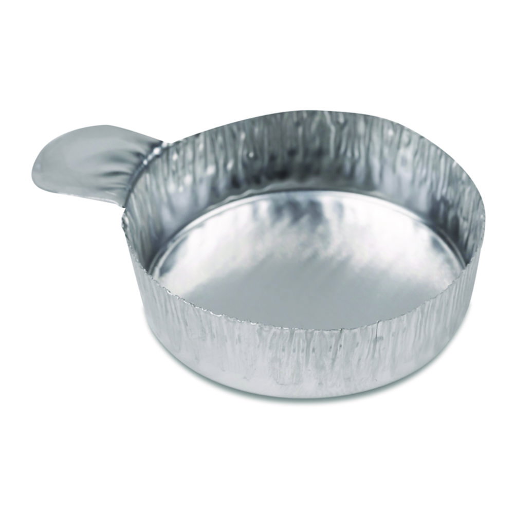 Aluminium Weigh Boat 5ml, 28 x 10mm crinkle wall, with tab, pack of 100