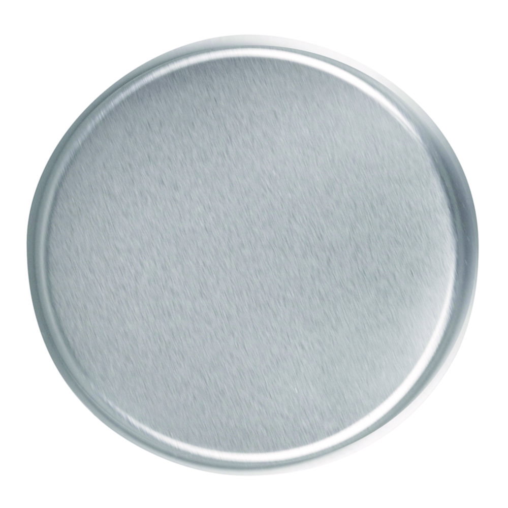 Aluminium Weigh Dish 42ml, 57 x 16mm Certified Oil Free, pack of 100