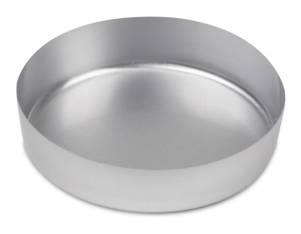 Aluminium Weigh Boat 80ml, 71 x 17mm smooth wall, pack of 100