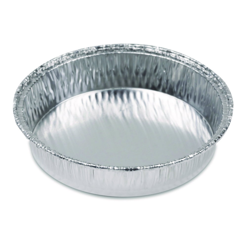 Aluminium Weigh Boat 70ml, 71 x 17mm crinkle wall, Certified Oil Free, pack of 100
