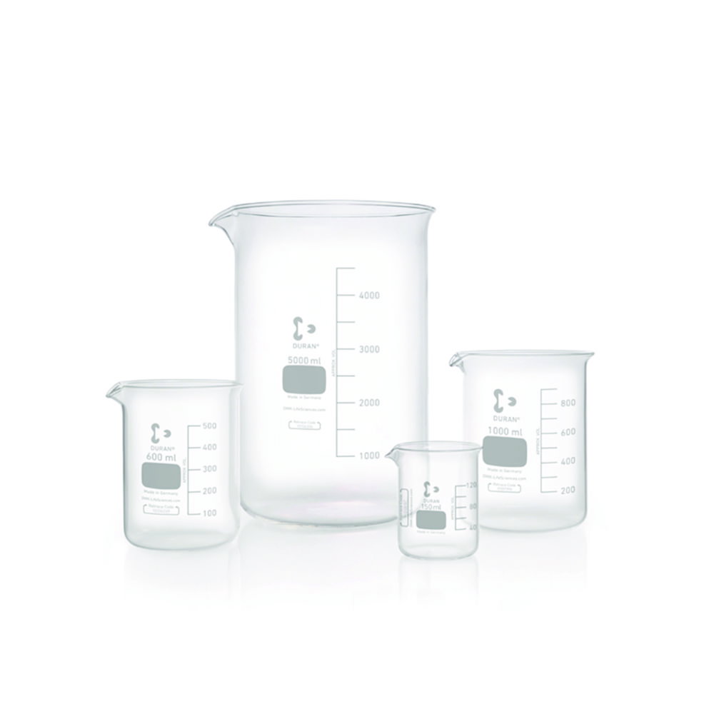 Beakers,DURAN®,low form,cap. 2000 ml