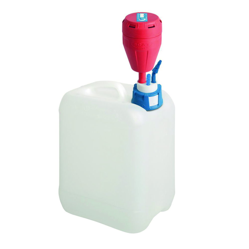 Disposal set 1, V2.0 consisting of: SafetyWasteCap, GL45, 2x 2,3/3,2 mm OD, 1x 6,4 - 9 mm, ID (307923), 5 liter canister, GL 45, PE-HD