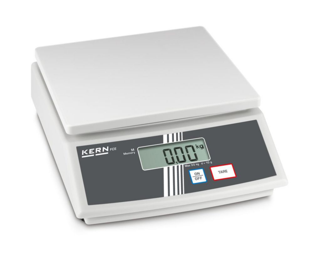 Tabel balance FCE 3K1N 3000 g / 1 g weighing plate 252x228 mm