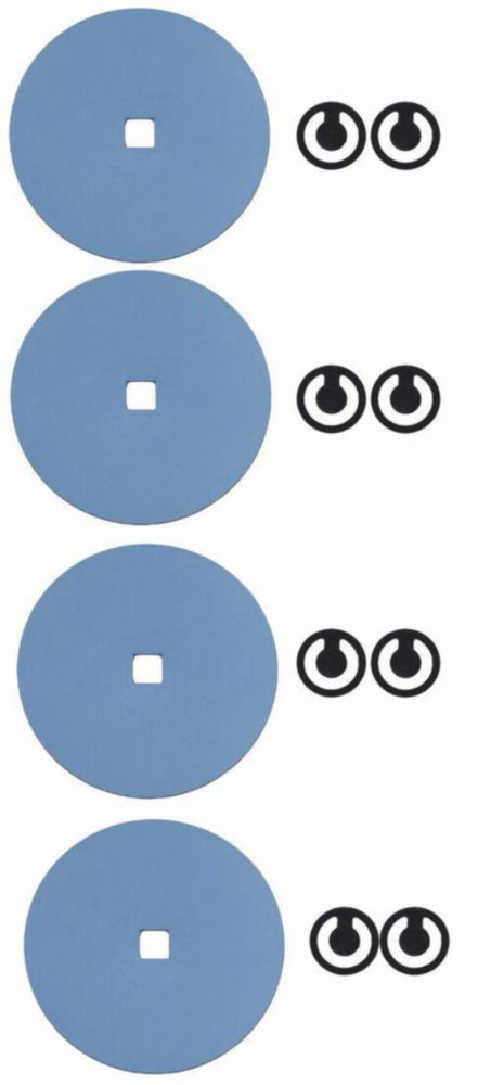 Spare seal sets ME 8c/MZ 4c/MD 4C diaphragms and valves