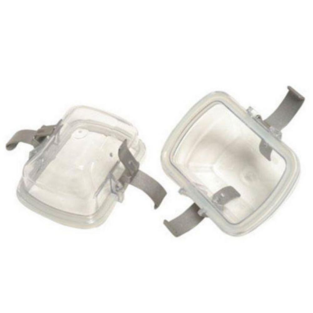 Aerosol-tight caps pack of 2