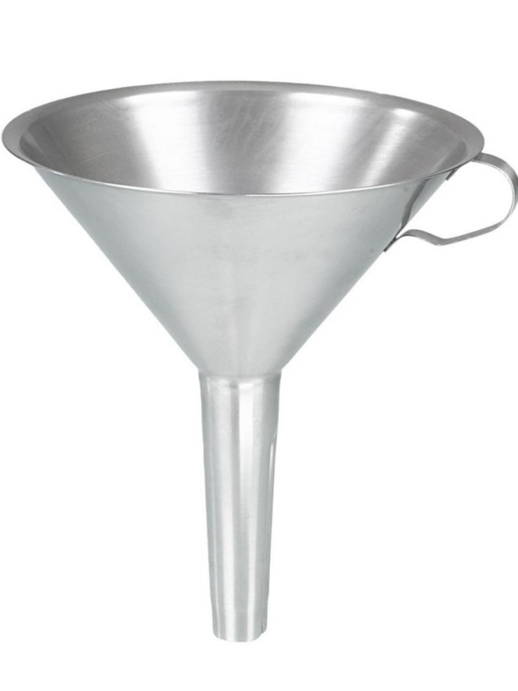 Funnel stainless steel, V2A outside Ø 150 mm