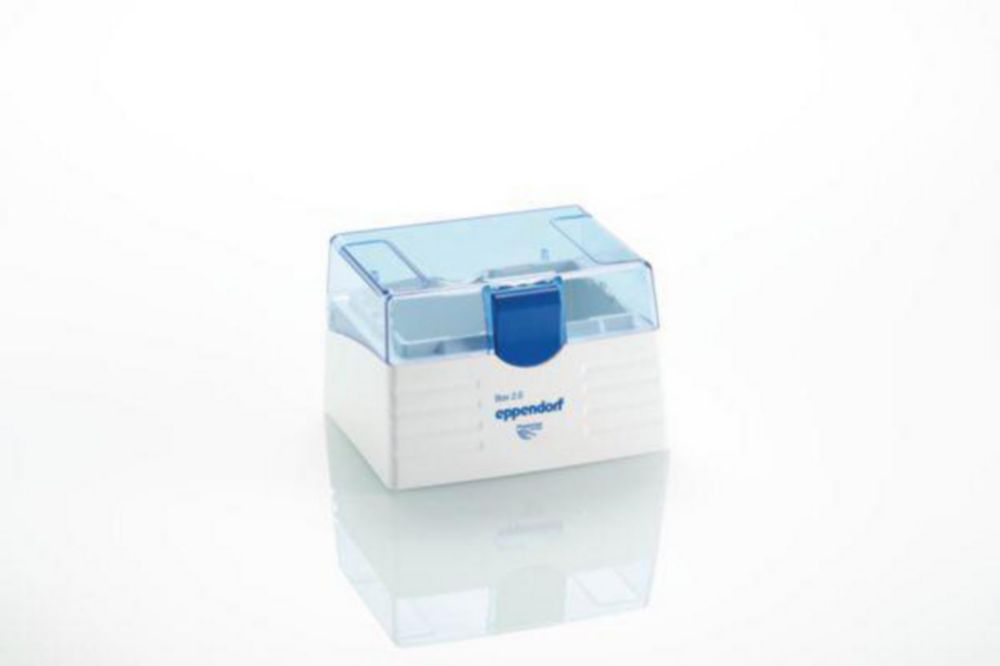 Empty epT.I.P.S.® Box 2.0, epQuality for epT.I.P.S.® Reloads 1000 - 1250 µL, autoclavable