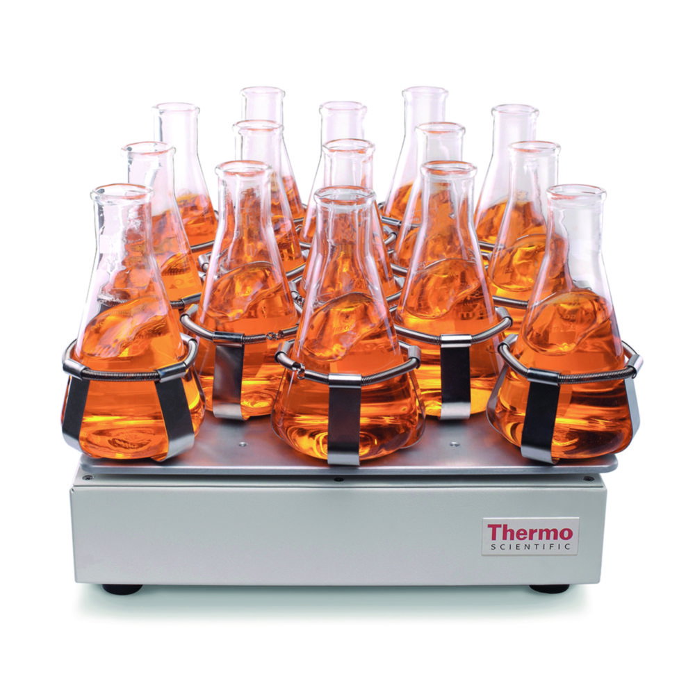CO2-resistant shaker 50/60 Hz, 30 to 300 rpm, ±1 rpm External dimensions (L x W x H) 300 x 360 x 96 mm