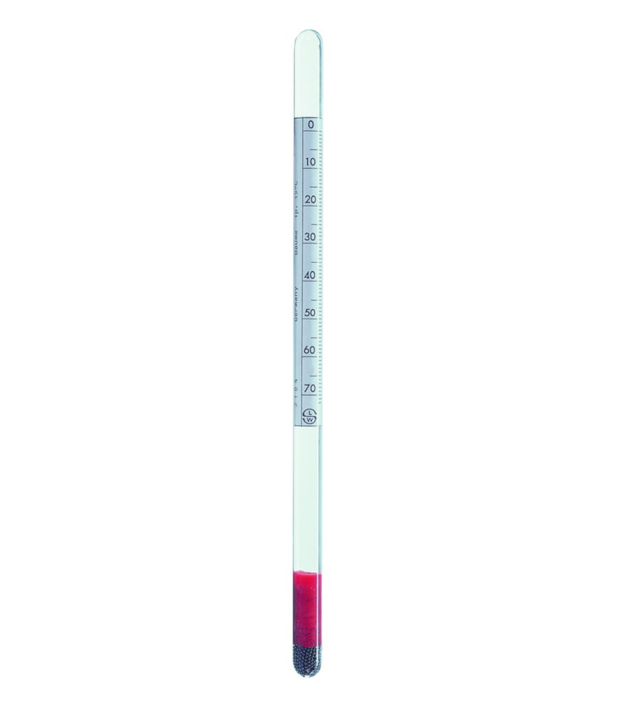 Density hydrometer 1.000-2.000:0,010 g/cm³ w/o thermometer, ref.temp. 20°C, total length 300 mm, type 7