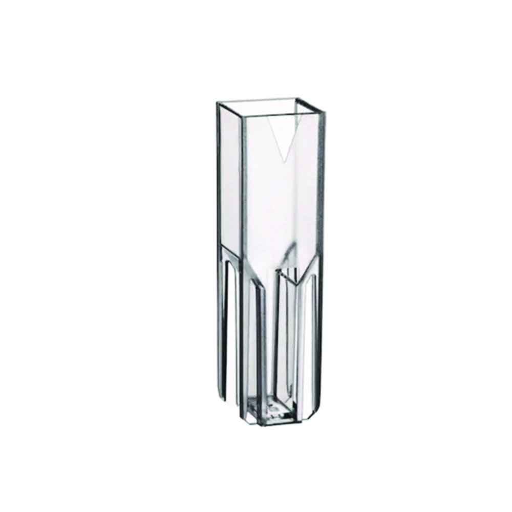 semiVis cuvette PMMA, max. 3000 µl, pack of 10x100