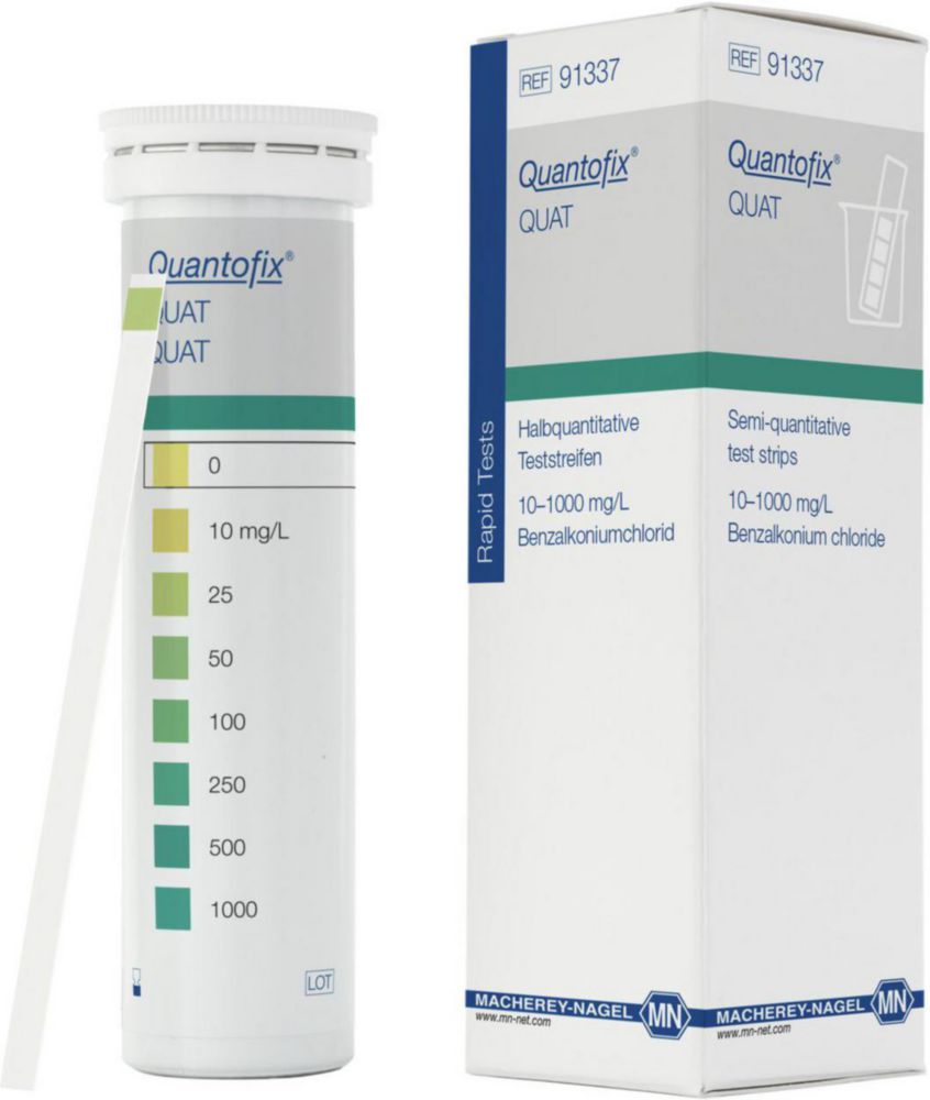 Quantofix test strips, Quat pack of 100