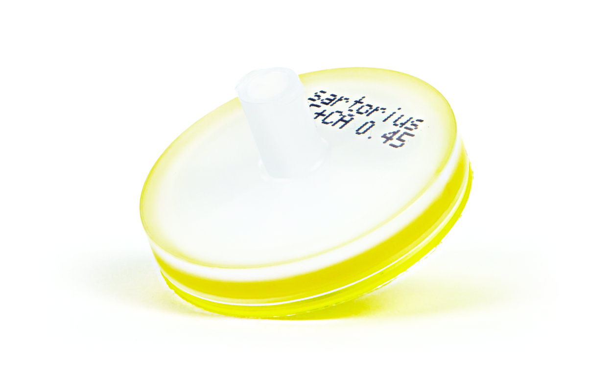 Minisart®-Plus, 28 mm 0.45 µm, sterile, yellow, pack of 50