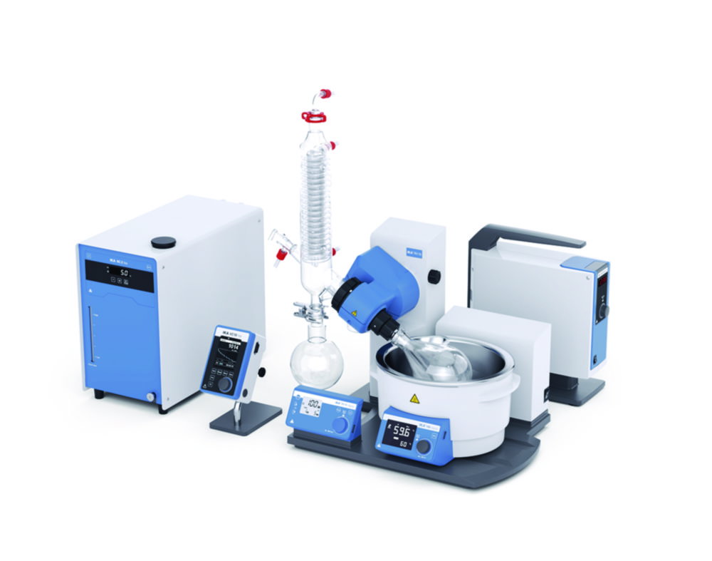 Rotary evaporator system RV 10 digital pro V-C Complete S003 with Swiss plug