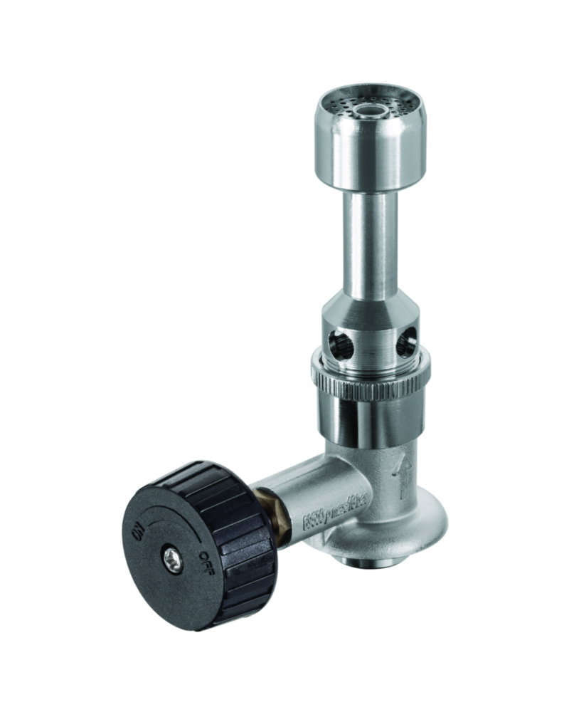 Bunsen burner for cartridge, air regulation, needle valve weight 130 g