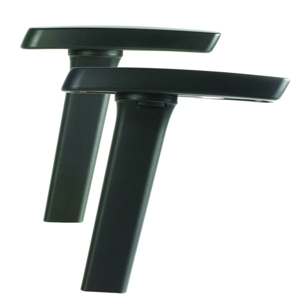 Multifunctional armrests Neon, black, 1 pair