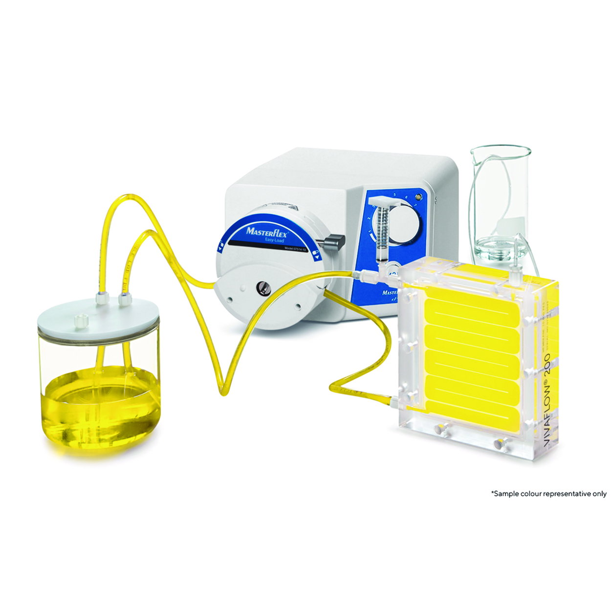 Vivaflow 200, 5000 MWCO with pressure indicator