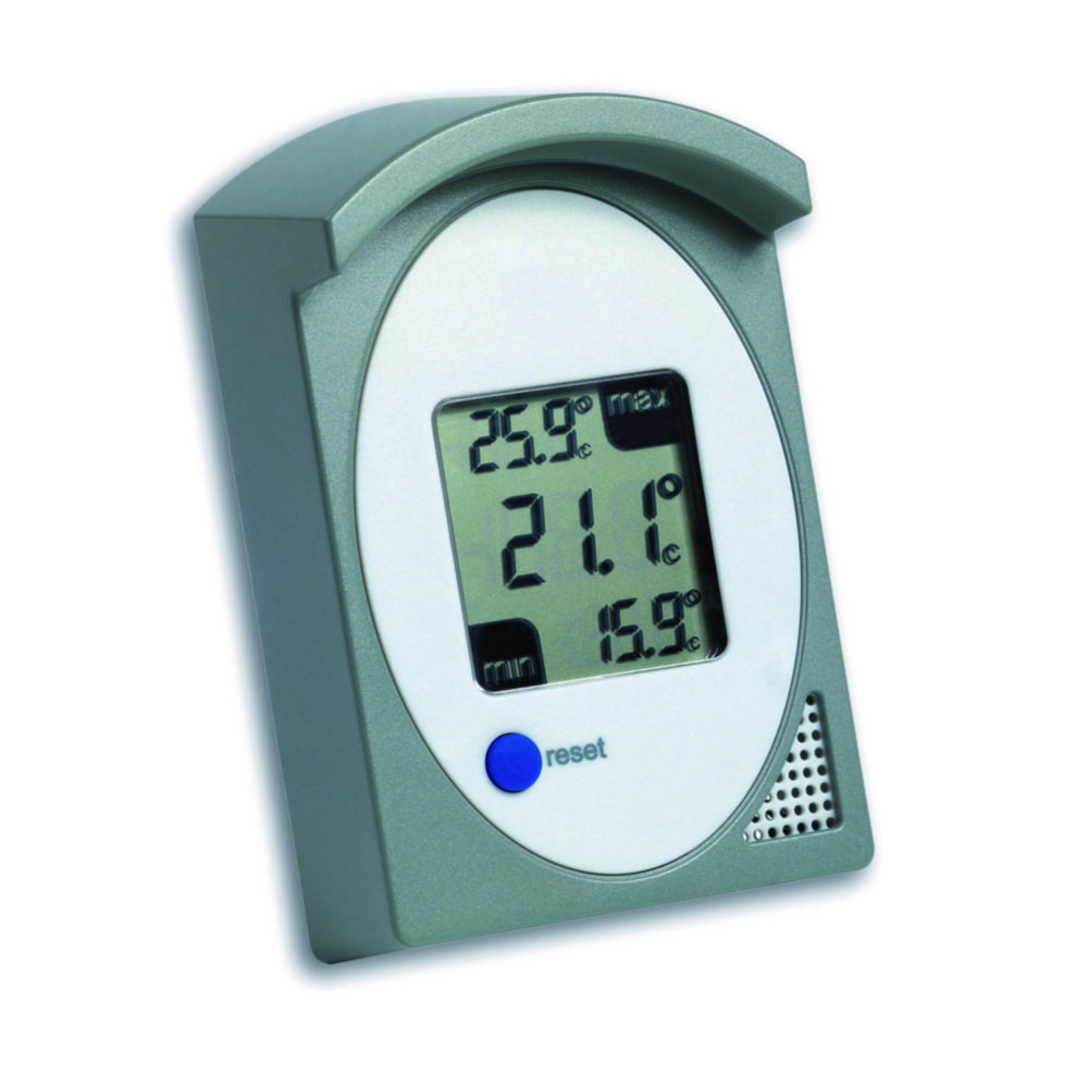 Maxima-Minima Thermometer digital, -20...+50°C, calibrated incl. works certificate 1 proof point