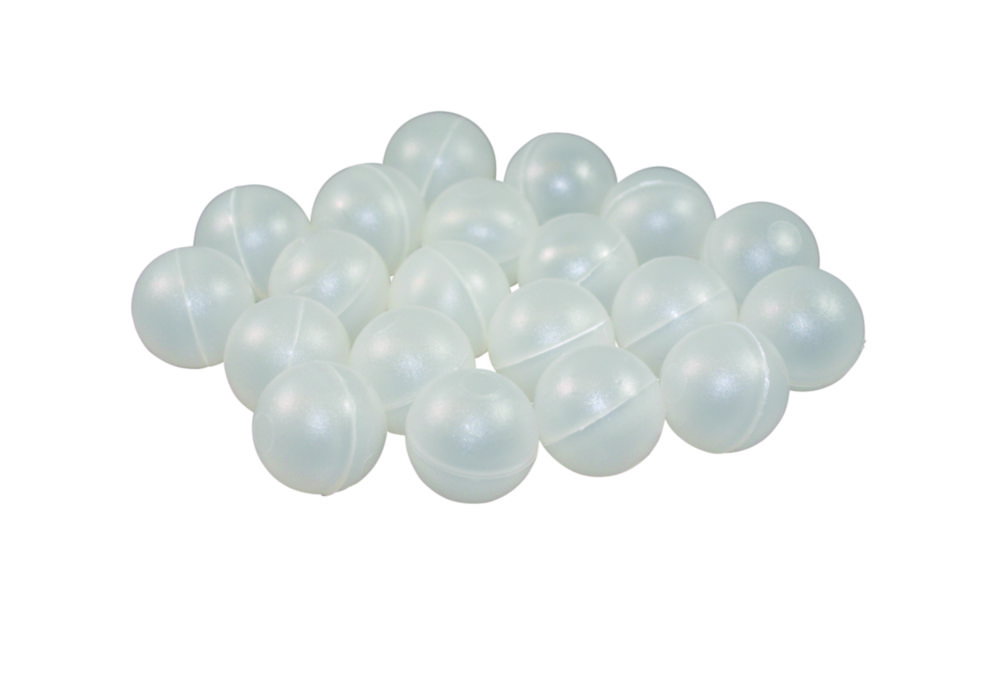 LLG-Swimming balls, PP, Ø20mm for 100qmm surface, temp. resistant up to +100°C, pack of 250