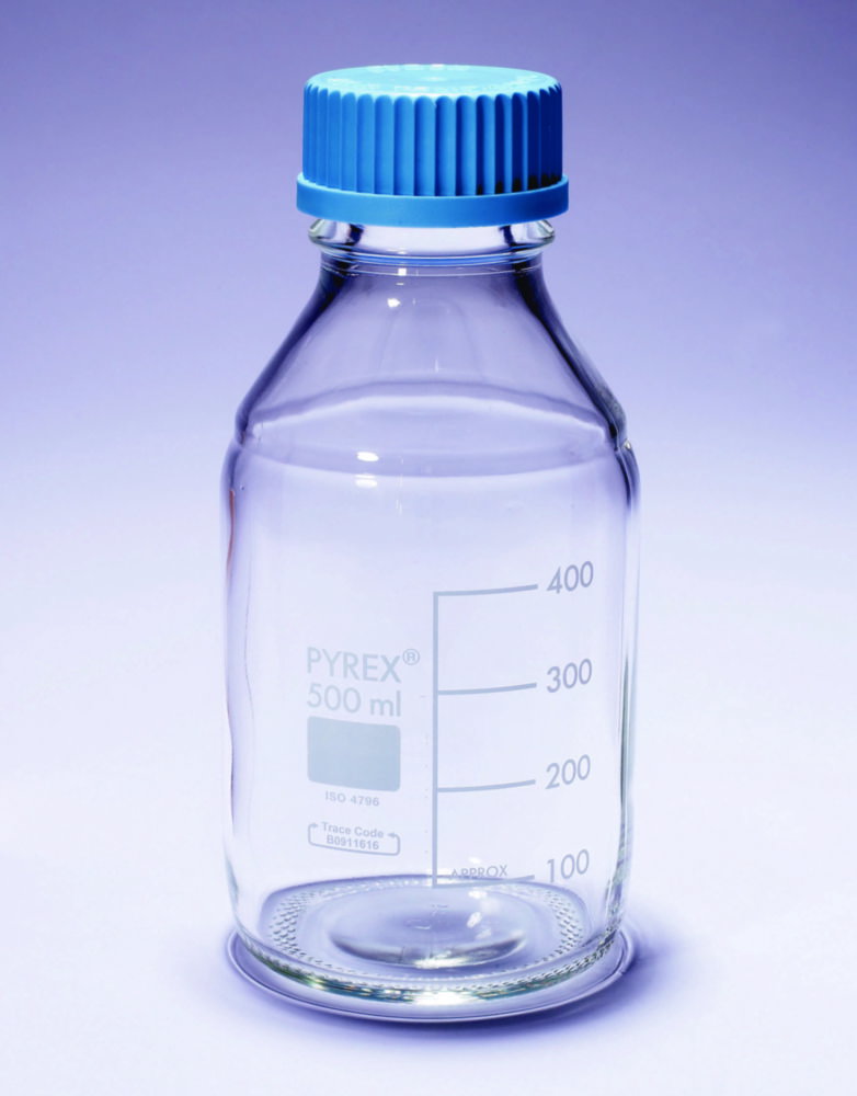 Media-lab bottles 50 ml Pyrex®, pack of 10