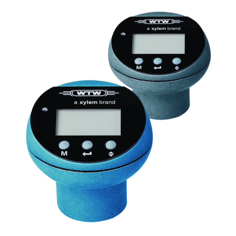 OxiTop®-i 2 measuring heads (1x blue, 1x grey) menu-operated, control LED, graphic-LCD, measurement duration between 1 and 7 days