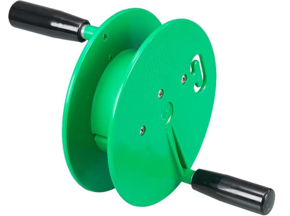 Manually operated reel w/o cab
