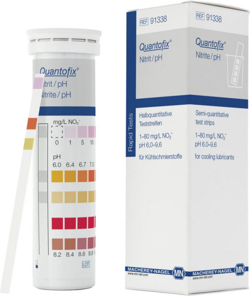 Quantofix test strips, Nitrite/pH pack of 100