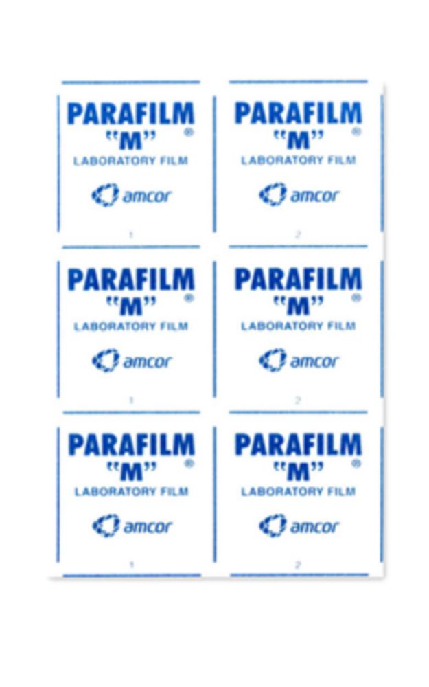 Parafilm® Strips 101 x 152 mm, sterile pack of 50x5