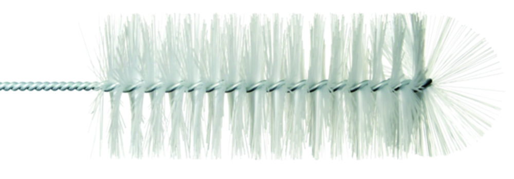 Bottle brush 340x130x50 mm of nylon 0.35, bent over, Wire 1.8mm, with ÖSE