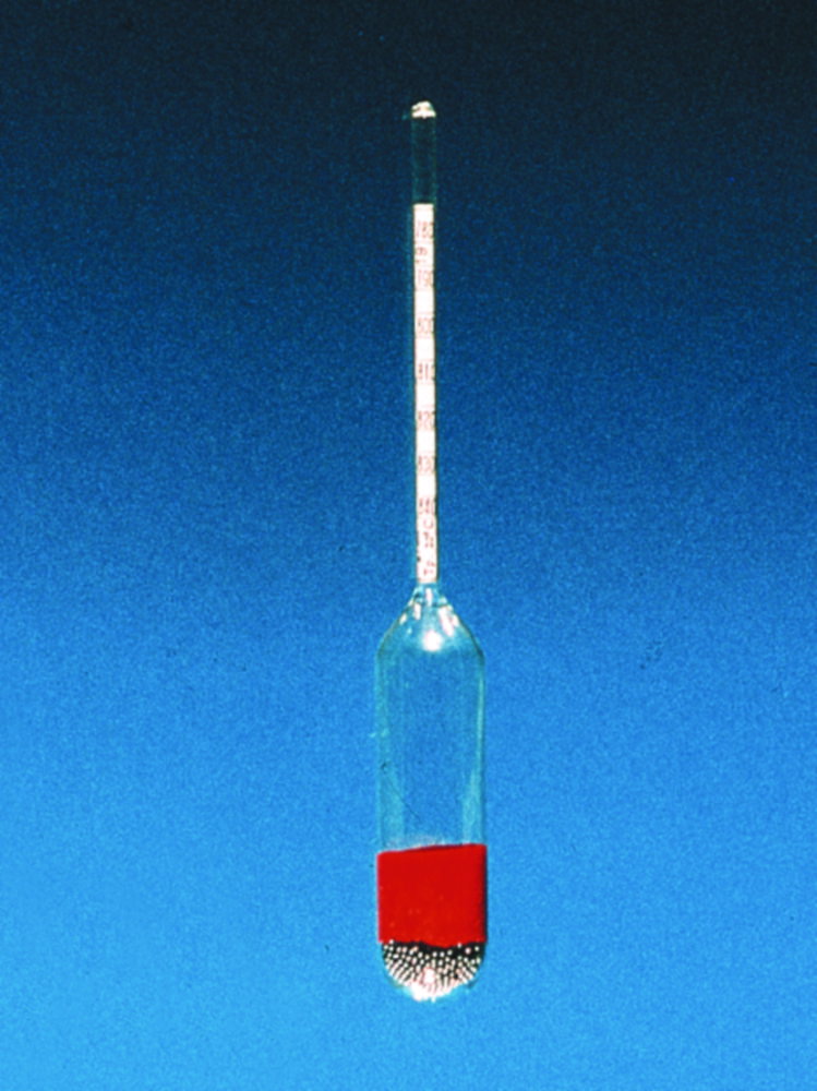 Density hydrometers,without thermometer 1.240-1.300 g/ml : 0.001,160 mm