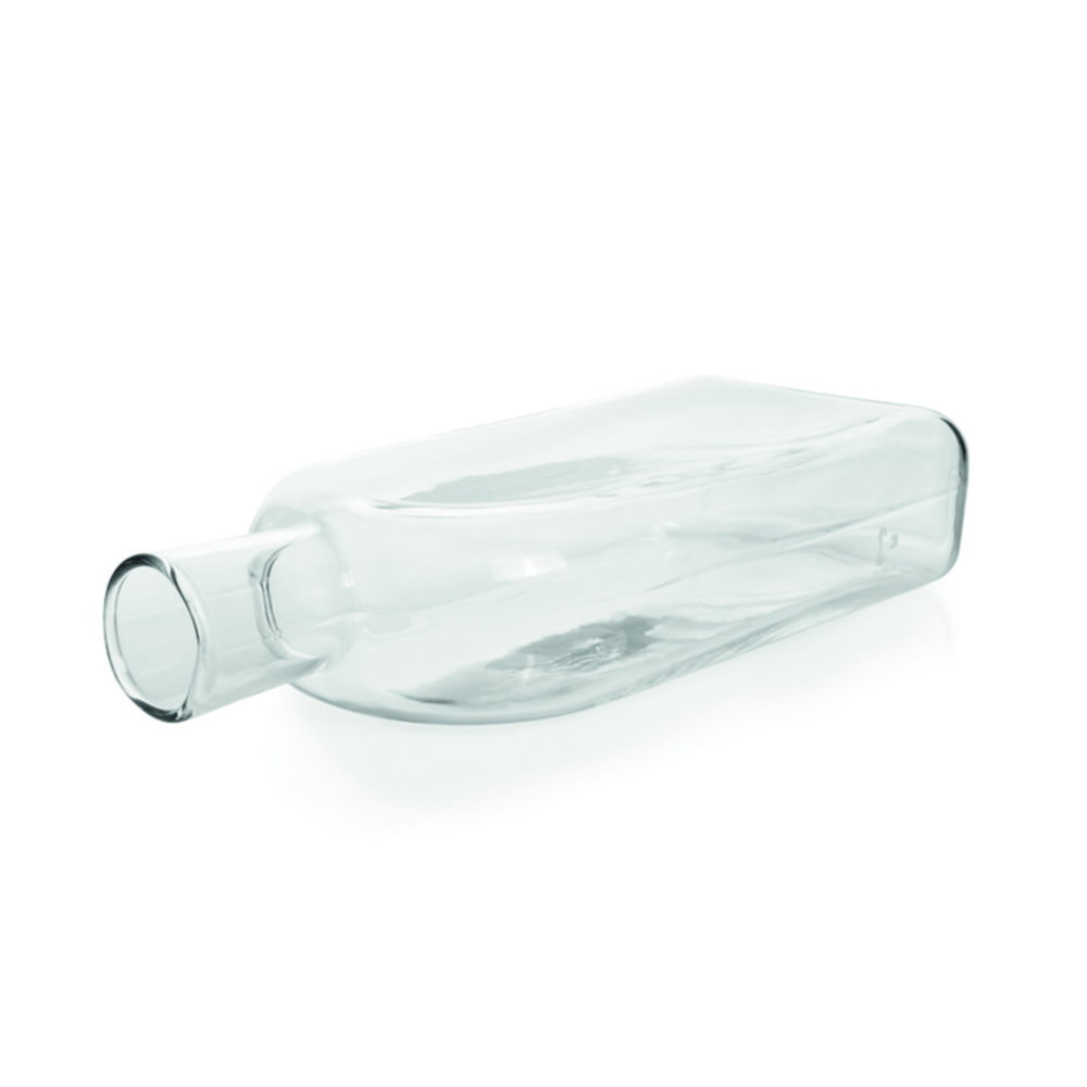 Culture flask,DURAN®,Roux,conical neck,excentric, cap. 1200 ml