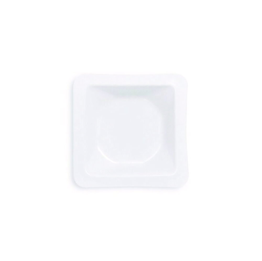 Weighing pans, PS, square shape, 7 ml 45 mm x  45 mm x 7 mm sterile, pack of 200