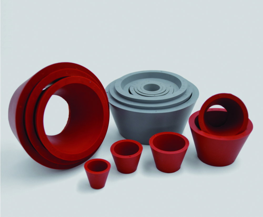 Nutsch funnel GUKO size 3, 33mm d. (NR) red