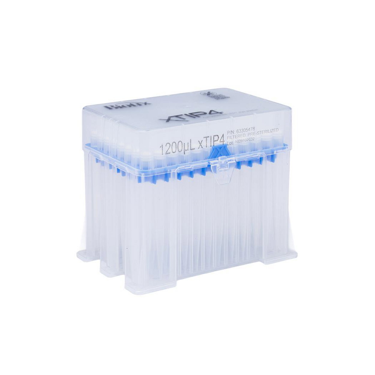 Pipette Tips 1200uL xTIP F ST RK BTX pack of 8x96