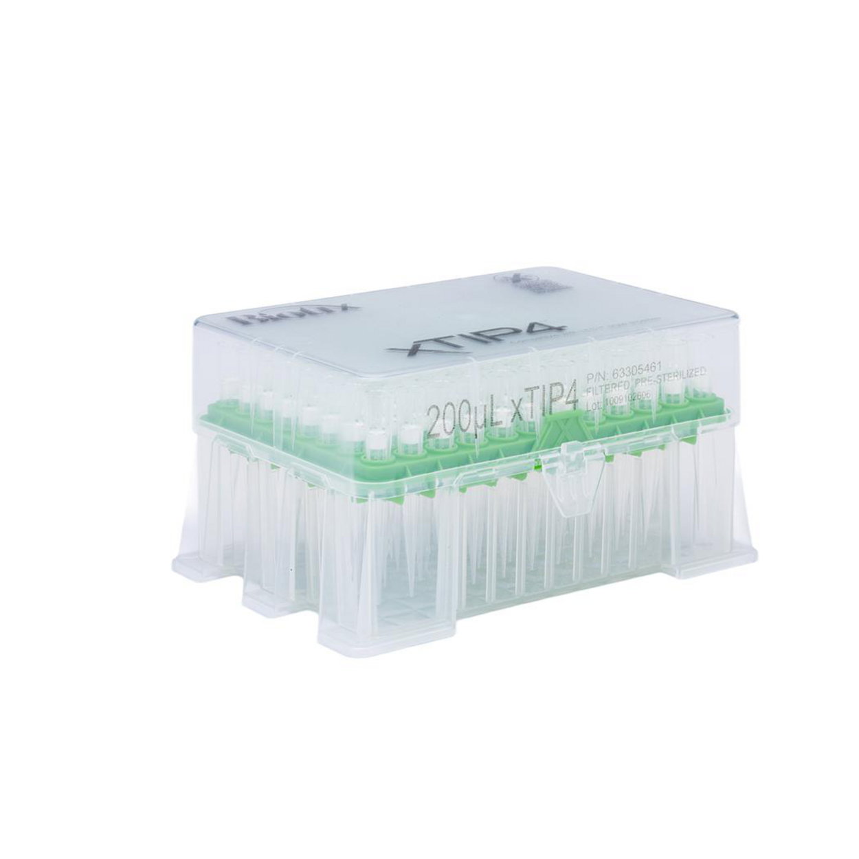 Pipette Tips 250uL xTIP F ST LR RK BTX pack of 10x96