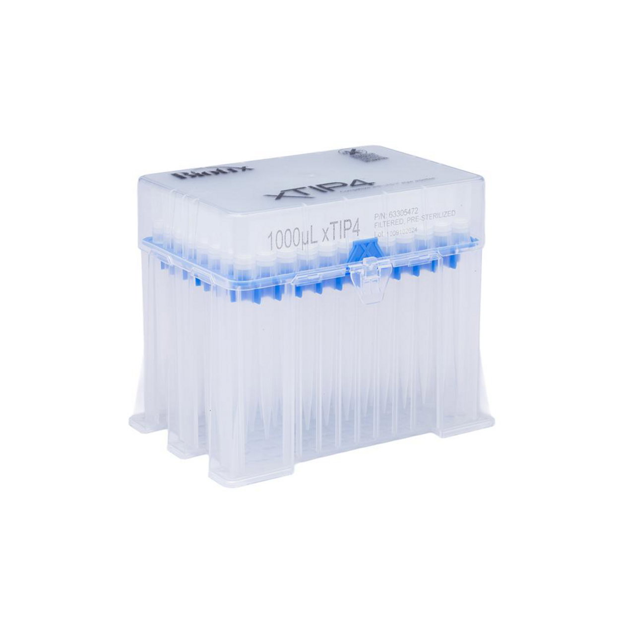 Pipette Tips 1000uL xTIP F ST LR RK BTX pack of 8x96