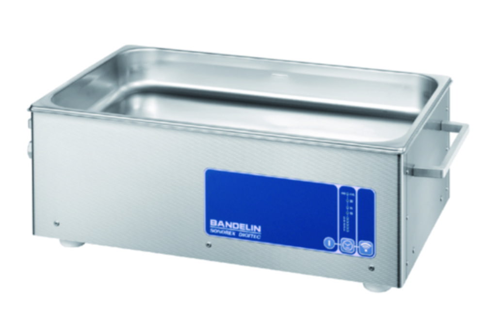 Ultrasonic bath DT 1028 F Set SONOREX DIGITEC, 9.5 litres, incl. TICKOPUR R 33 1280 W, without heating, with CH plug