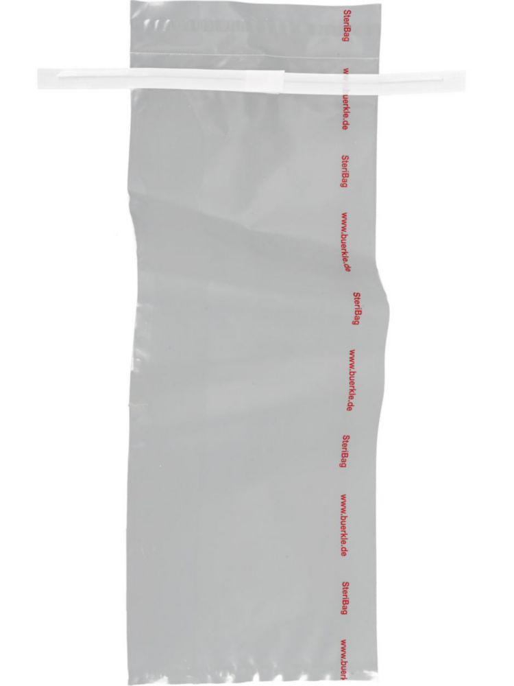 SteriBag sample bags 800 ml, 114x305 mm without write-on panel, sterile, pack of 500