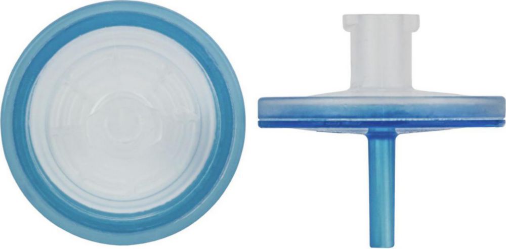 CHROMAFIL disposable filter RC-45/15 MS RC, 0.45 µm, 15 mm, colour code above: colourless, colour code below: blue, pack of 100