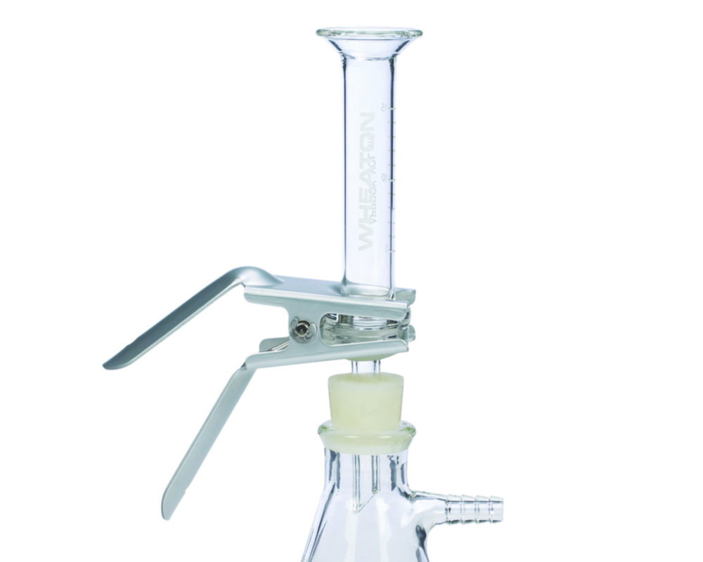 WHEATON-Filtration Assembly, No.5 Stopper connection, Fritted Glass support   (419325)